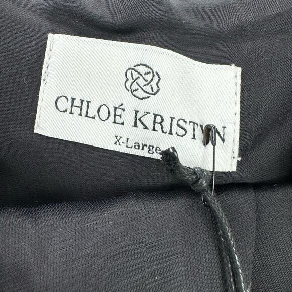 Chloe Kristyn Long Sleeve Button Up Pajama Suit Set Relaxed Fit Size X-Large NWT - Picture 10 of 10